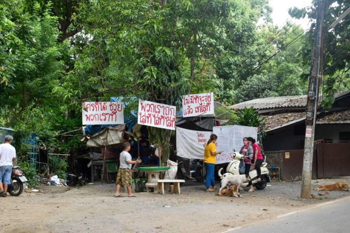 “วัดให้เราเช่าอาศัยใครมาไล่เราก็ไม่ยอม”​