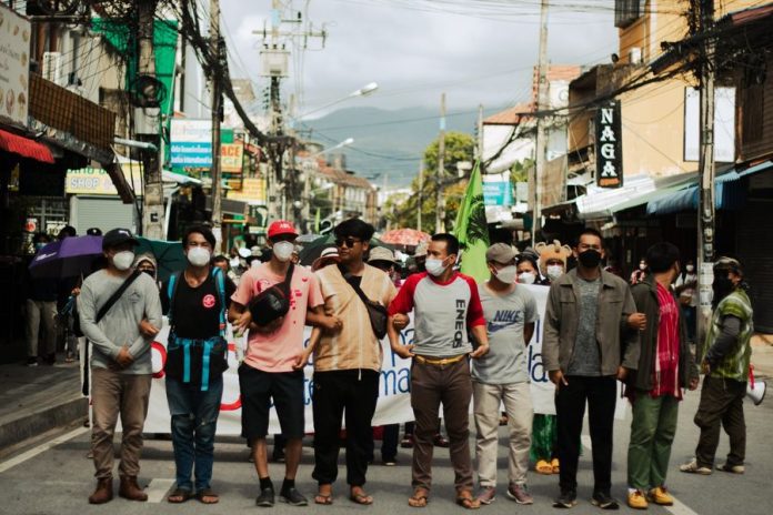 สกน. บุกประชุม APEC ป่าไม้ - ที่ดิน หลังยื่นข้อเรียกร้อง 7 ข้อไม่ถูกตอบสนอง​